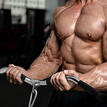 ラットプル　バー　ハンドル　グリップ　ケーブル　アタッチメント　回転　長さ調節可 ラットプル バー ハンドル グリップ ケーブル アタッチメント